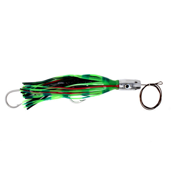 fish head trolling lures Seaworx Trolling Lure, Cupped Jet Head (13oz) 12/0 Hookset