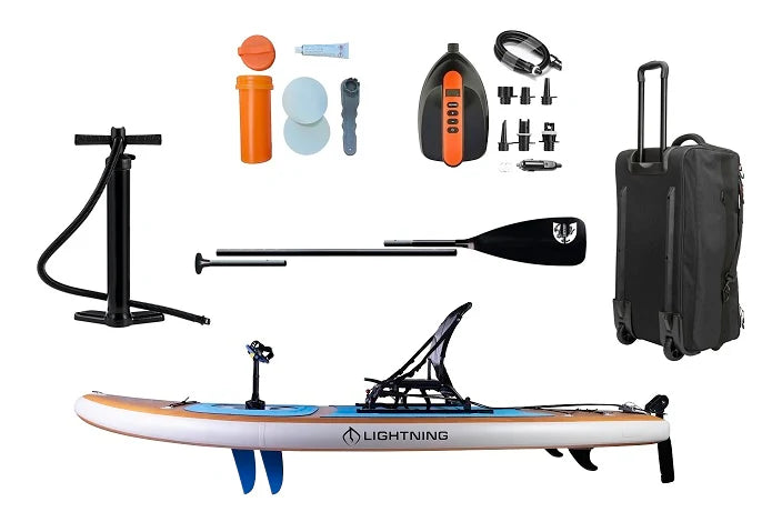 Lightning Kayaks Pedal-Drive Paddle Board