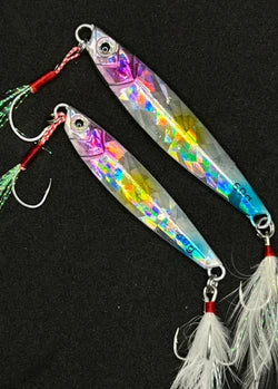 fish chasing jig lure casting Casting JIg