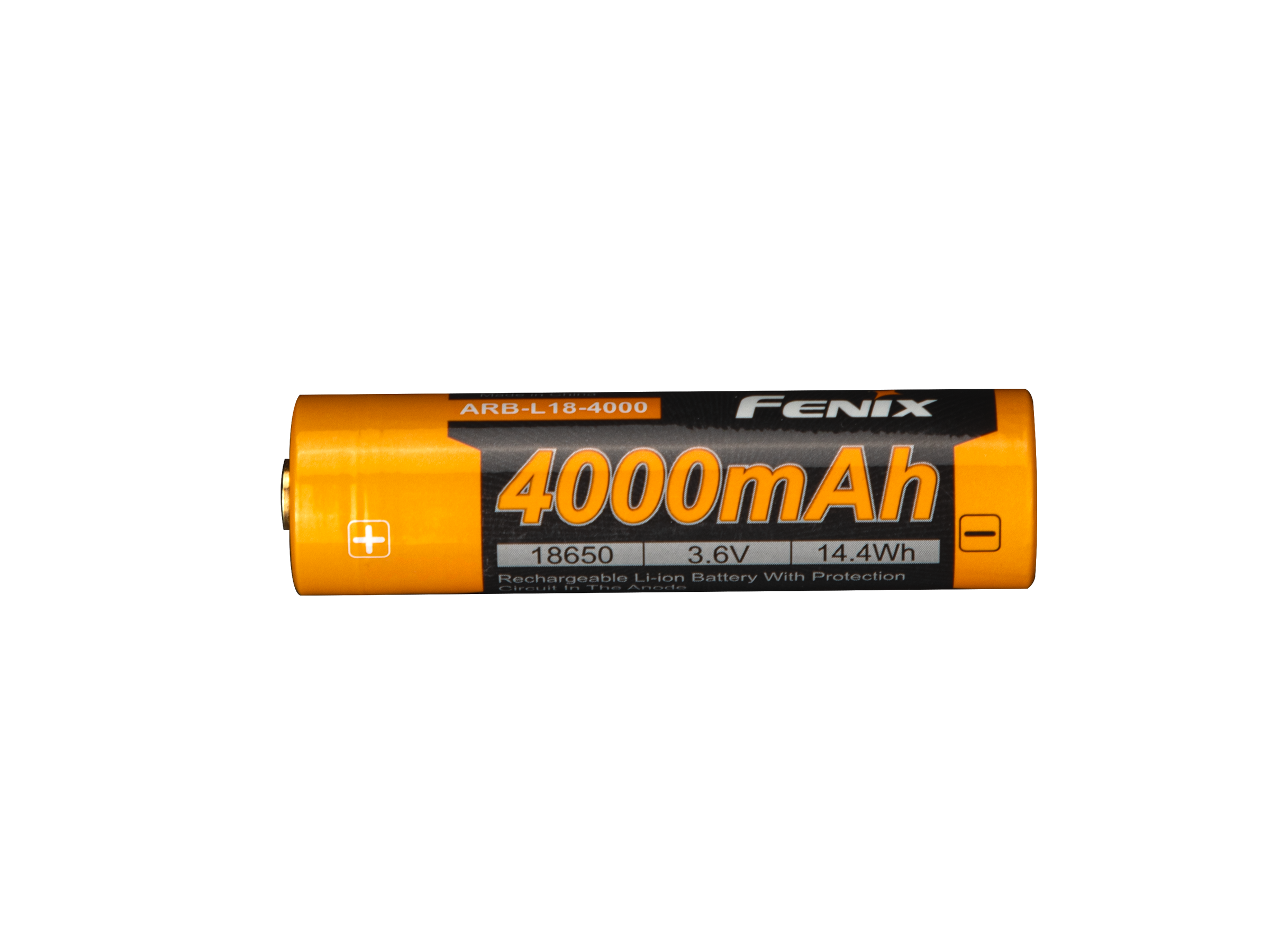 Fenix ARB-L18-4000 High-Capacity 18650 Battery - 4000mAh