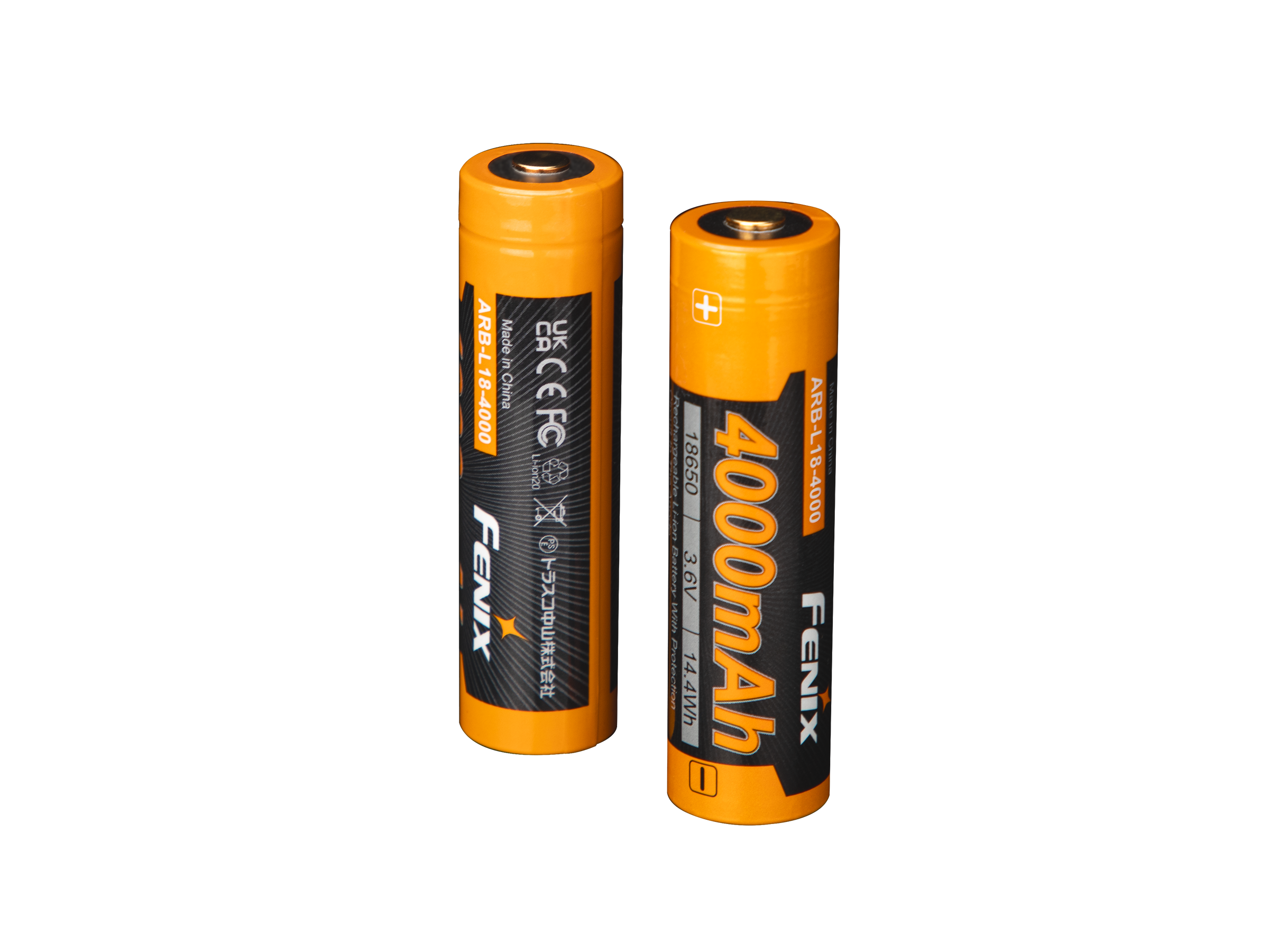 Fenix ARB-L18-4000 High-Capacity 18650 Battery - 4000mAh