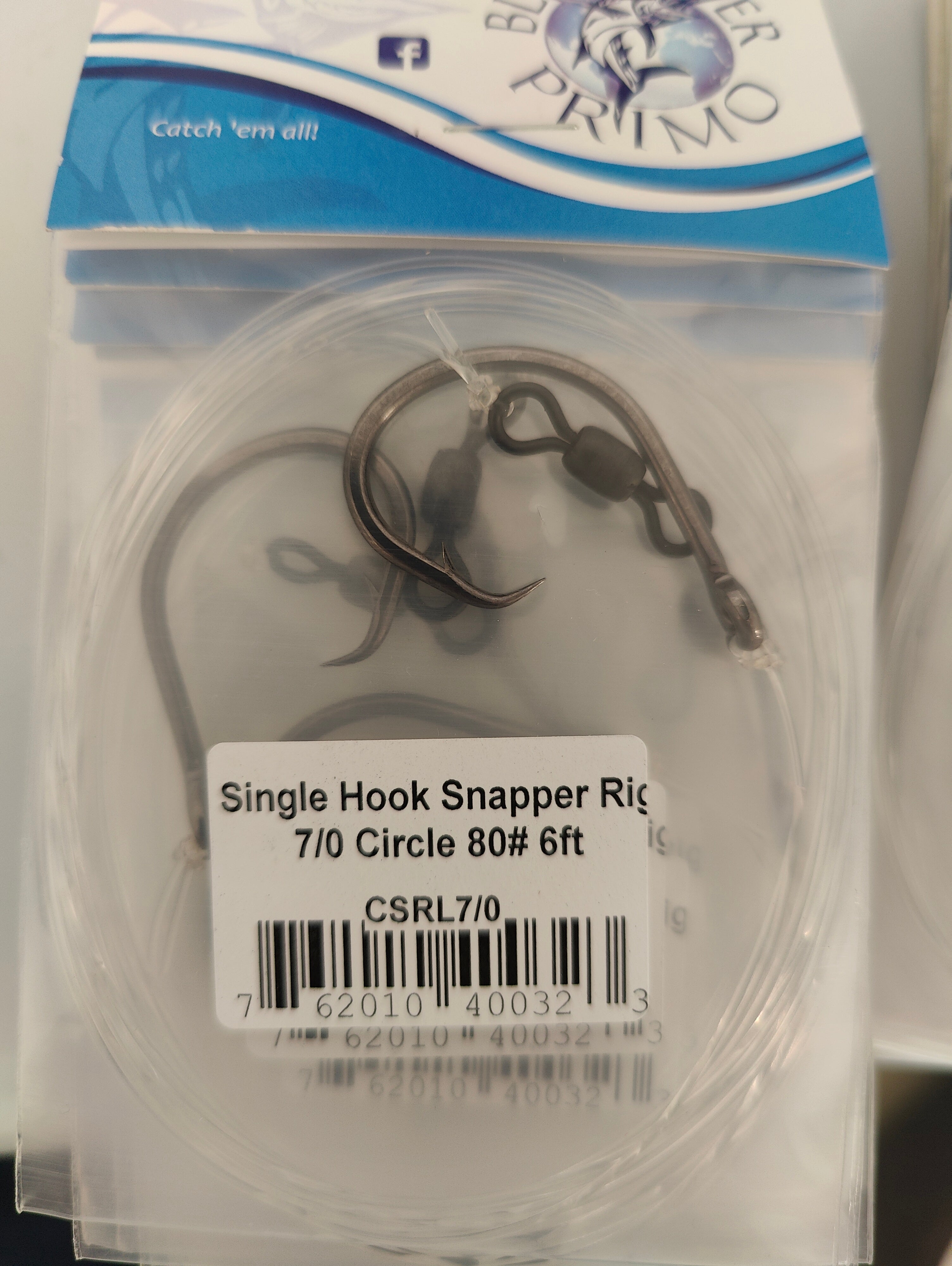 Single Hook Snapper Rigs