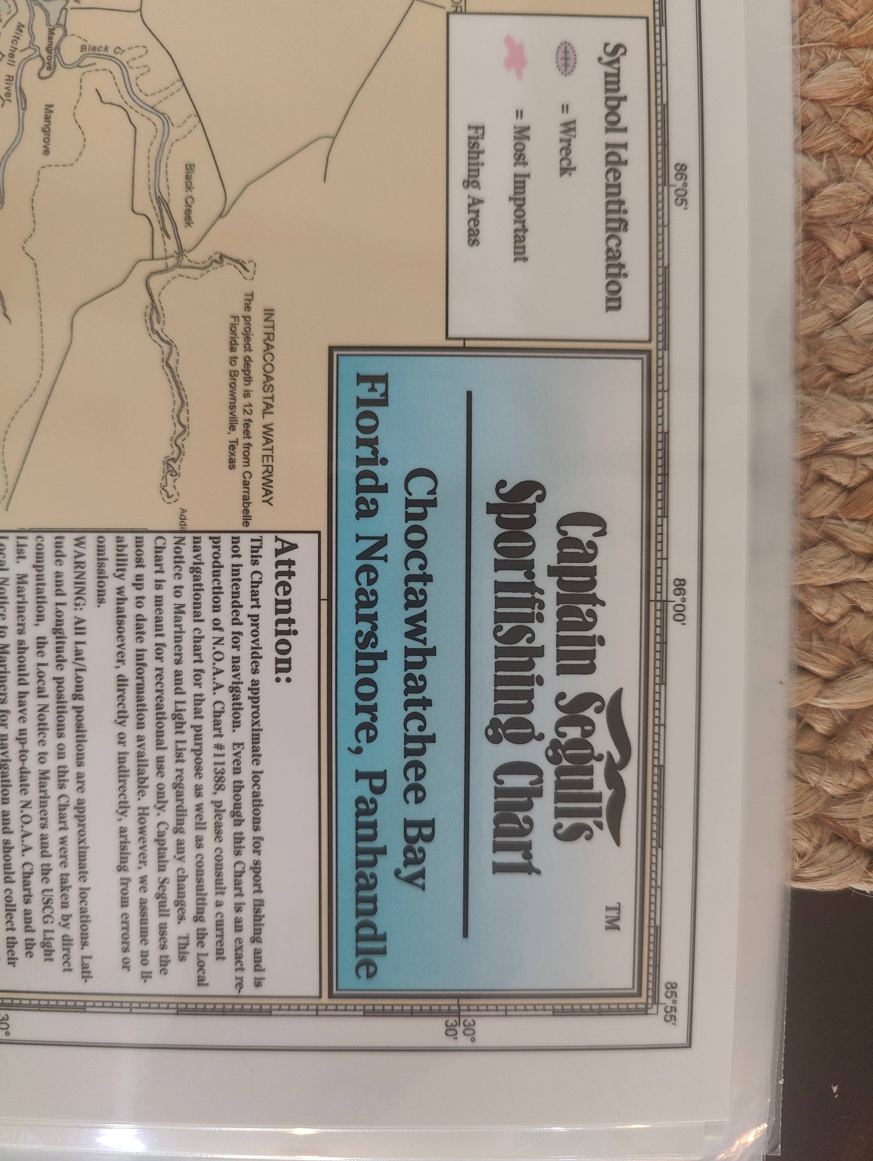 Captain Segull's Sport Fishing Charts