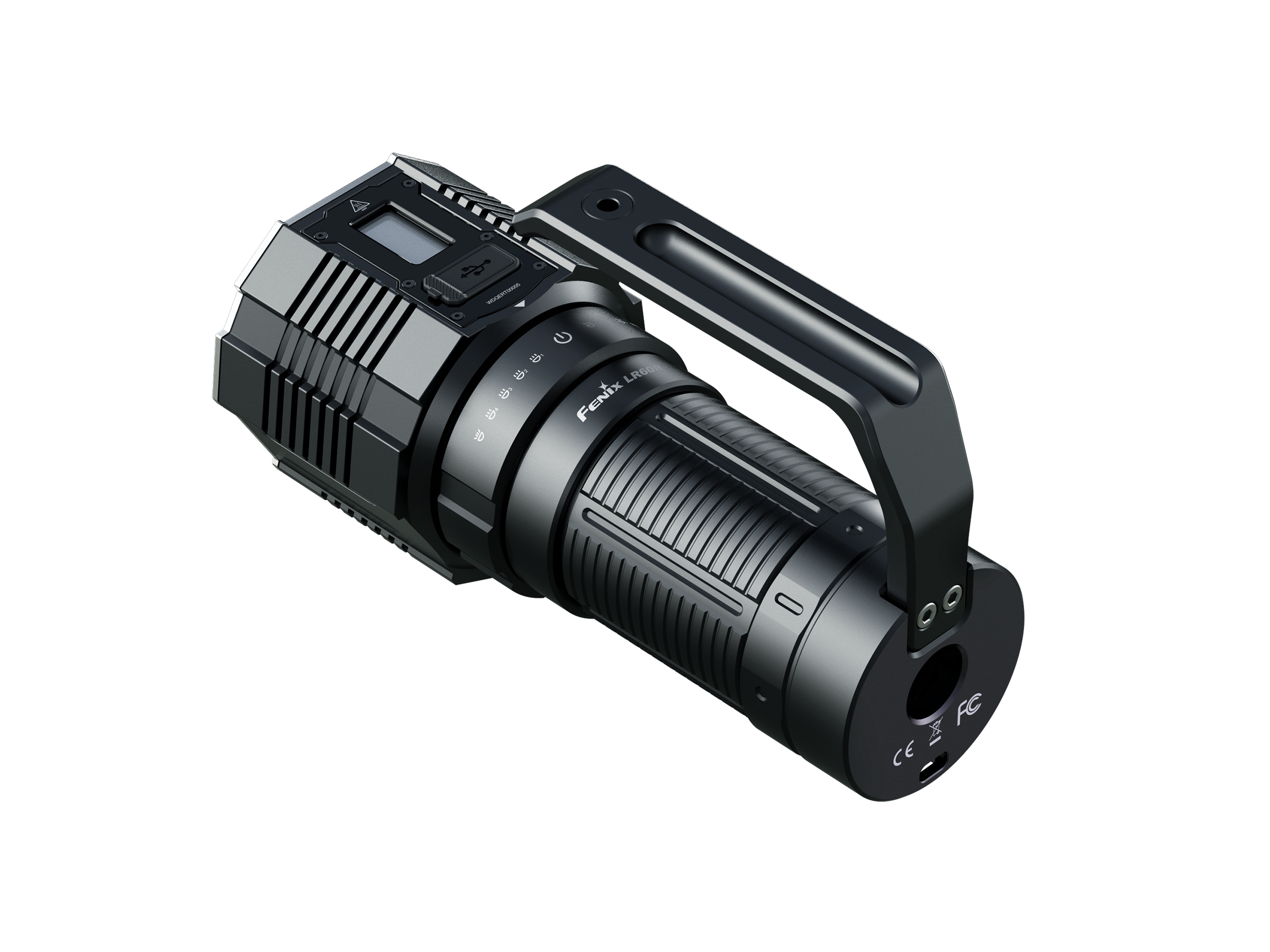 Fenix LR60R Rotary Switch Rechargeable Searchlight - 21000 Lumens