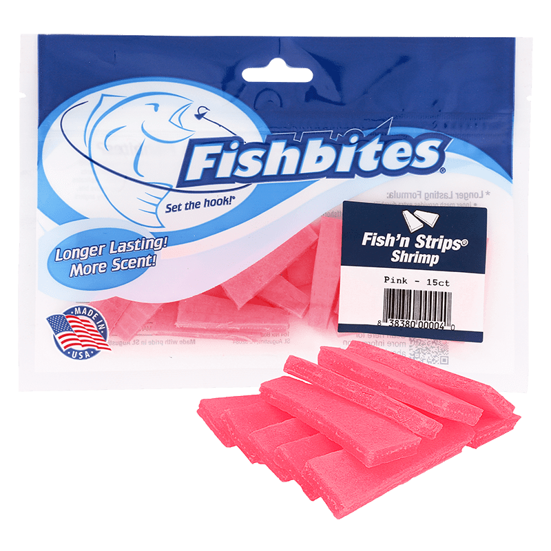 FISHBITES FISH’N STRIPS® SHRIMP