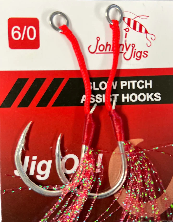 Feathered Single Assist Hooks