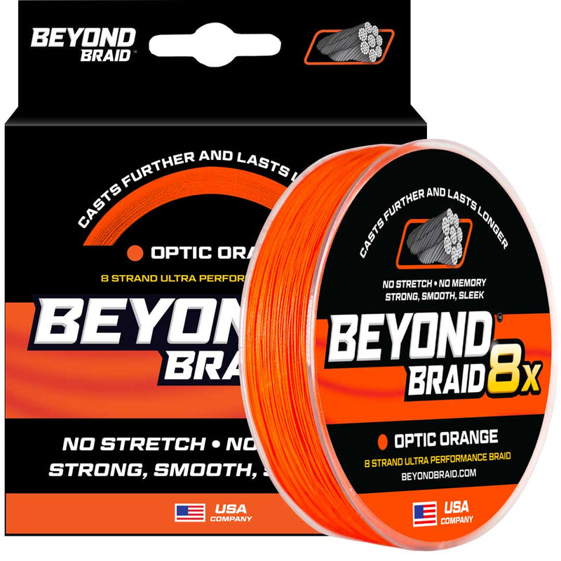 Optic Orange 3-500 Yrd / 30-100 lb Braid Optic Orange 3-500 Yrd / 30-100 lb Braid