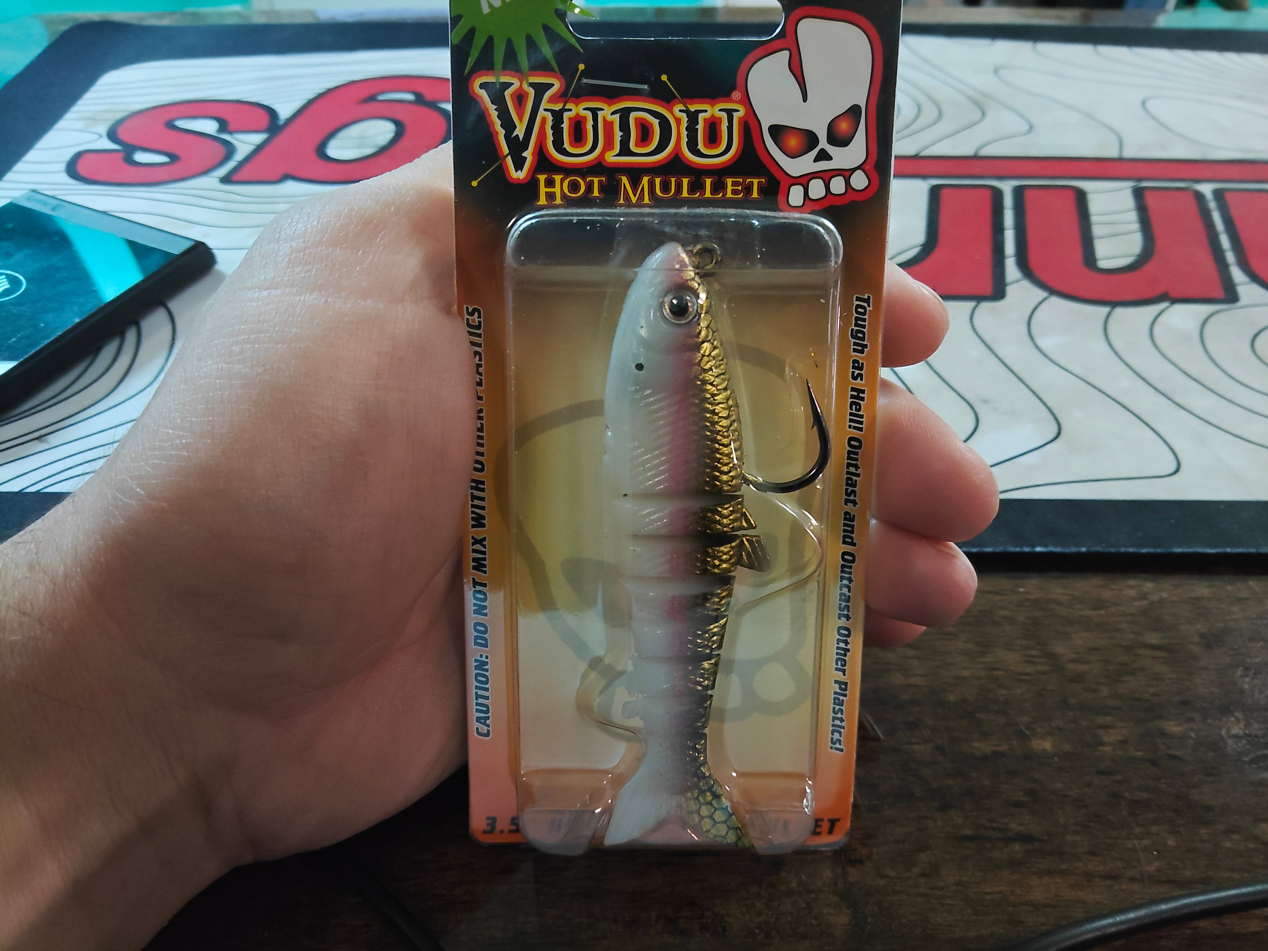Vudu Hot Mullet 3.5" 1/4oz