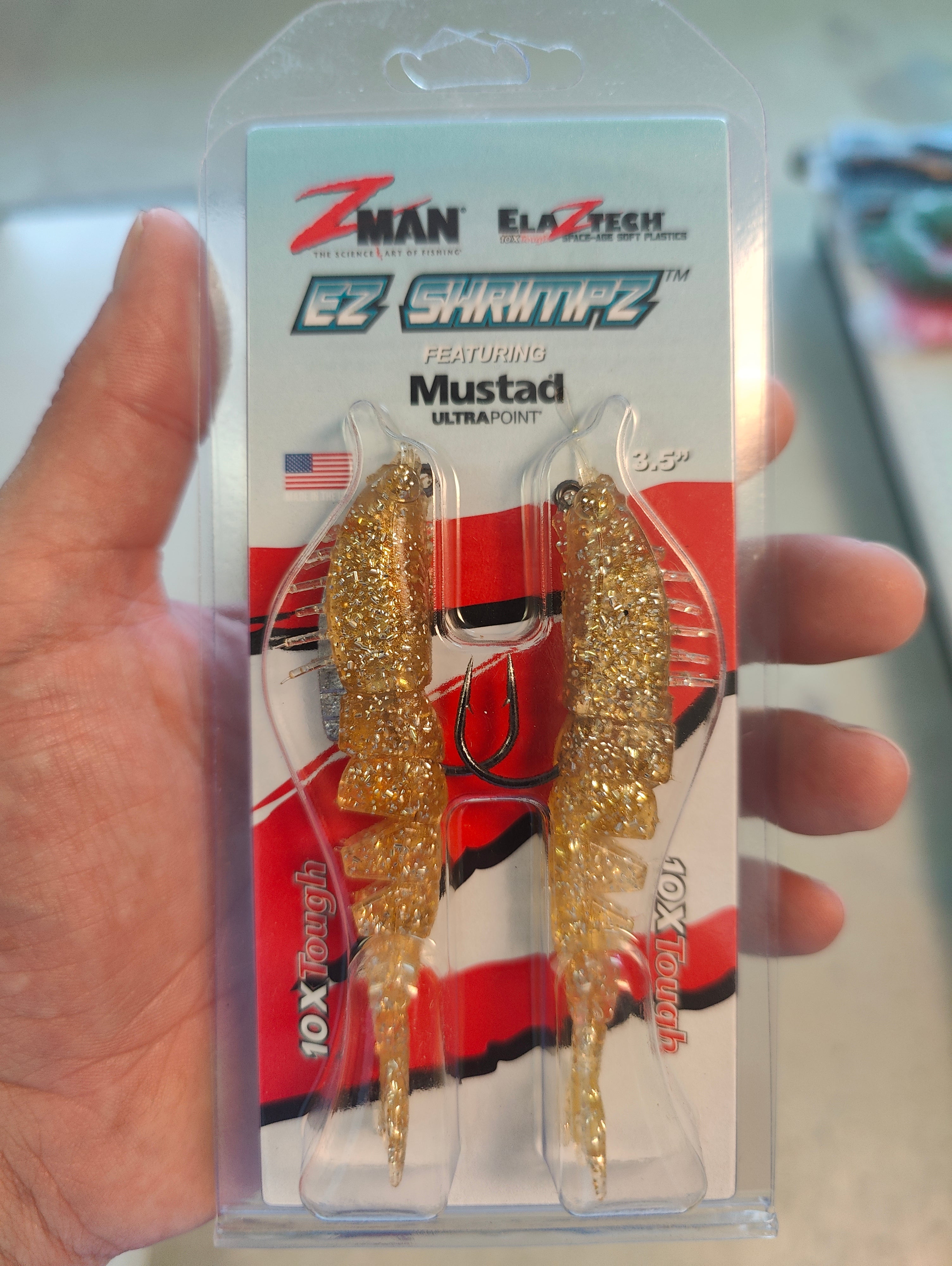 Z-Man EZ Shrimpz Rigged 3.5 Inch