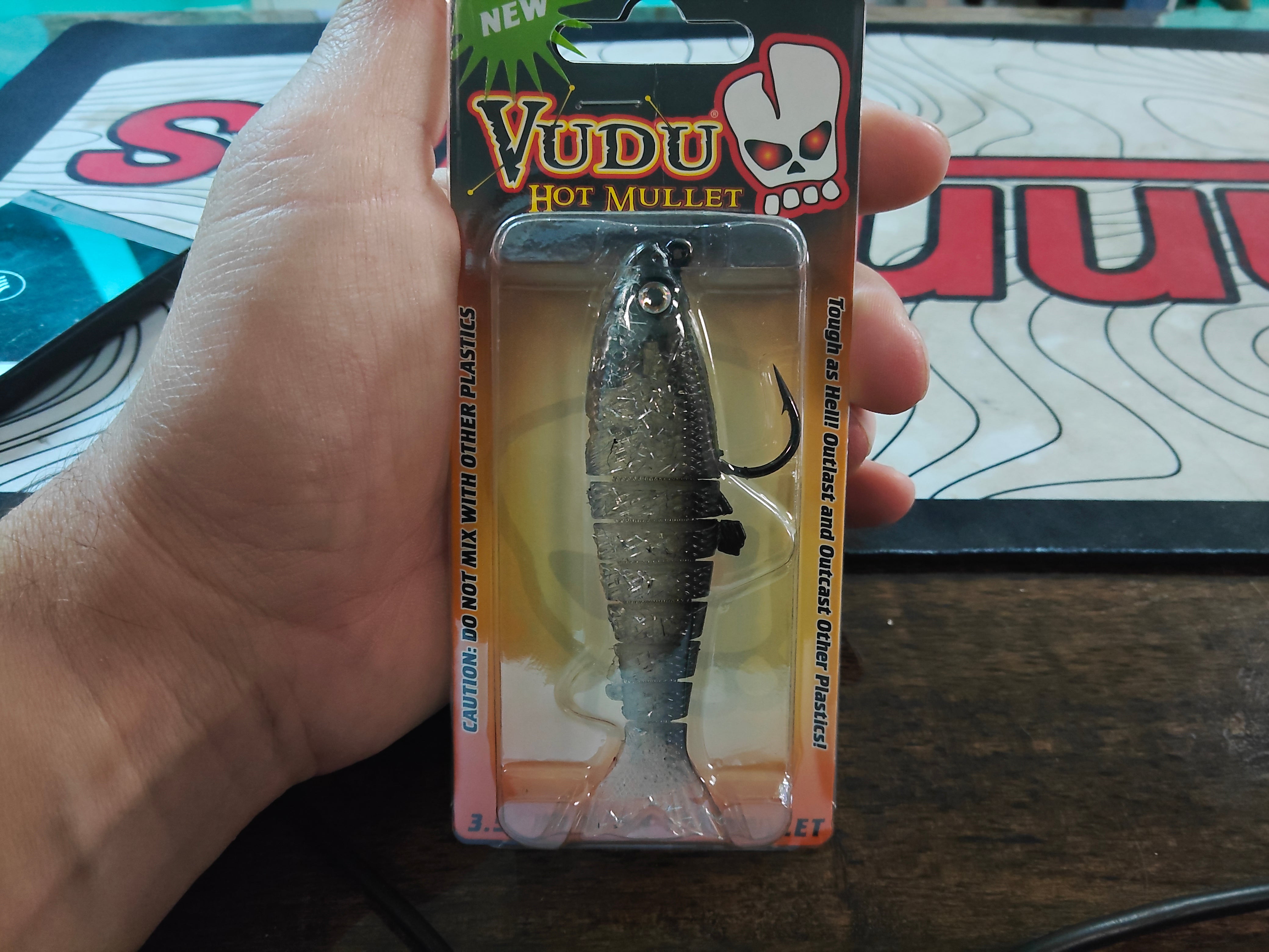 Vudu Hot Mullet 3.5" 1/4oz