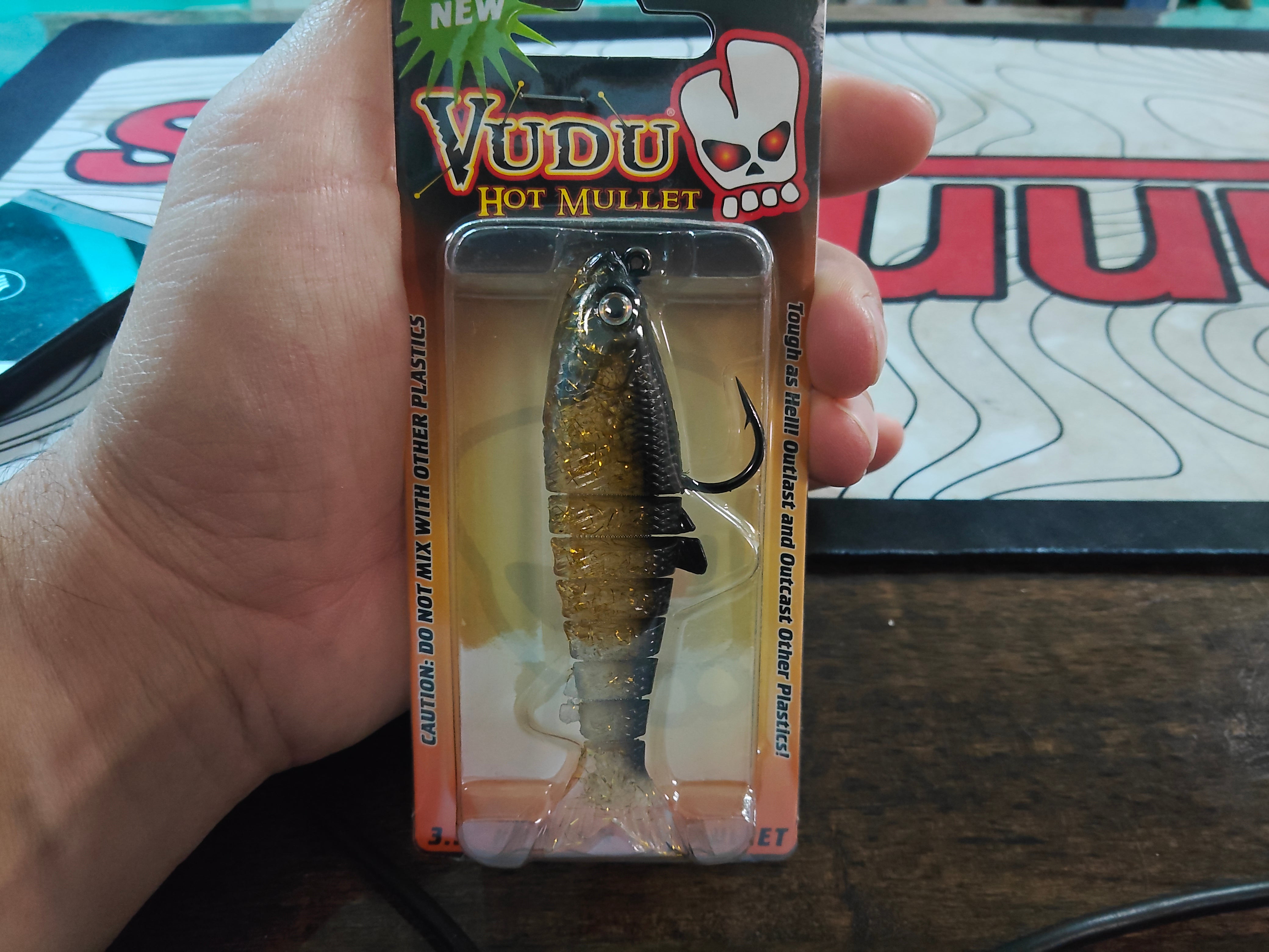 Vudu Hot Mullet 3.5" 1/4oz