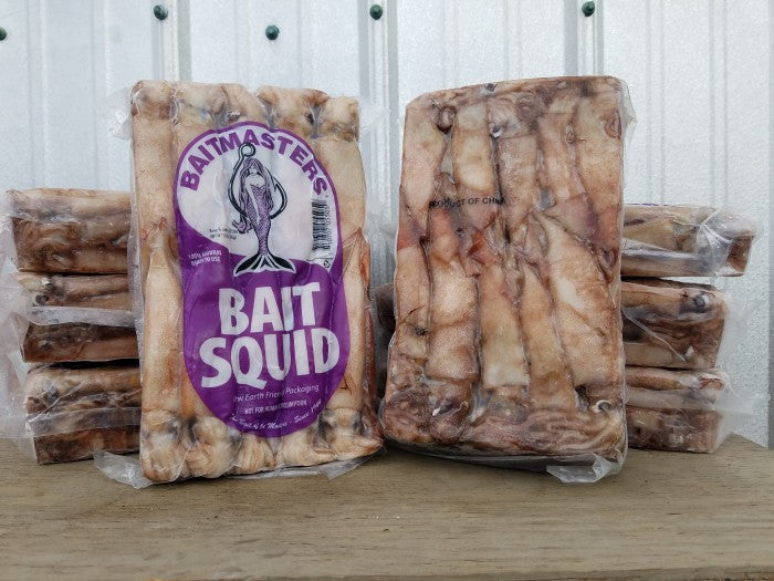 Squid, Baitmasters, Frozen, 5lb bag