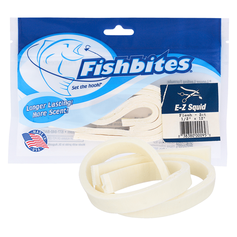 FISHBITES® LONGER LASTING E-Z SQUID
