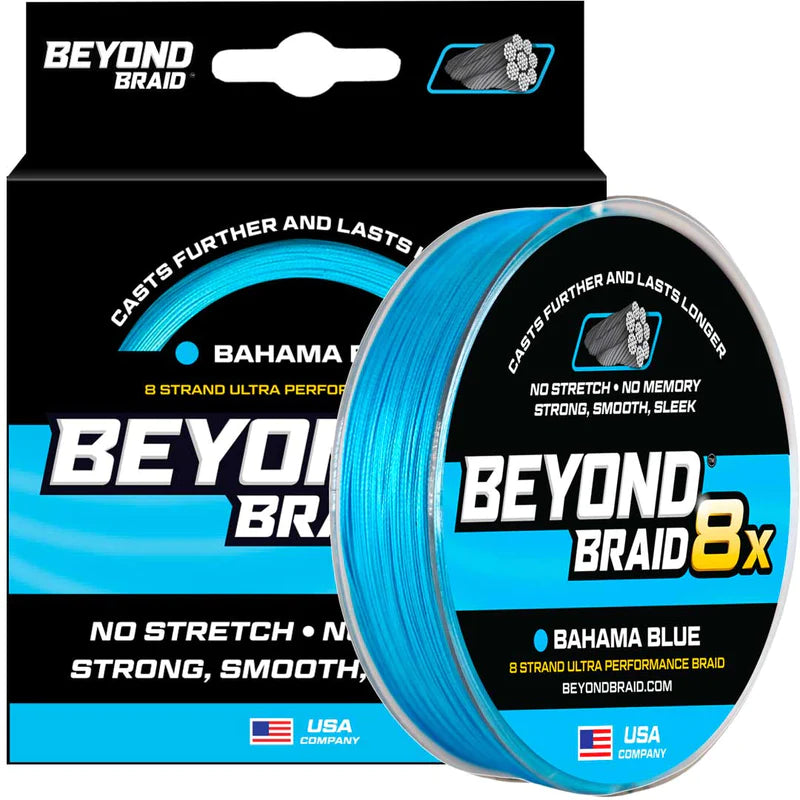 BAHAMA BLUE 3-500 Yrd / 30-100 lb Braid