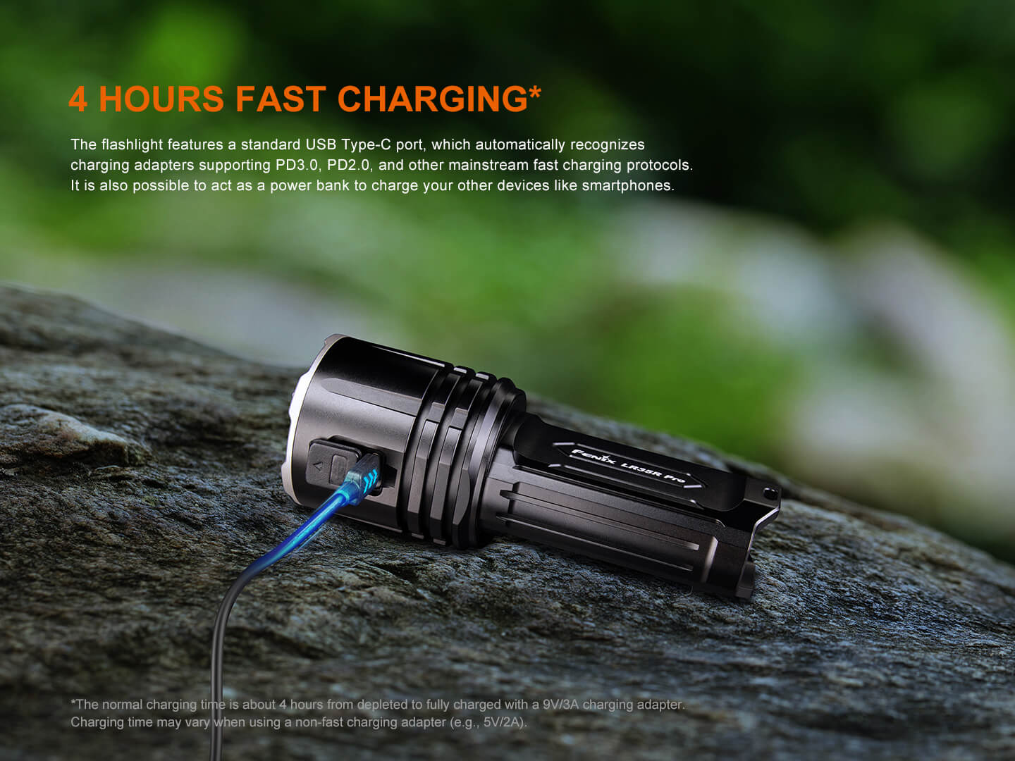 Fenix LR35R PRO Rechargeable Palm-Sized Searchlight