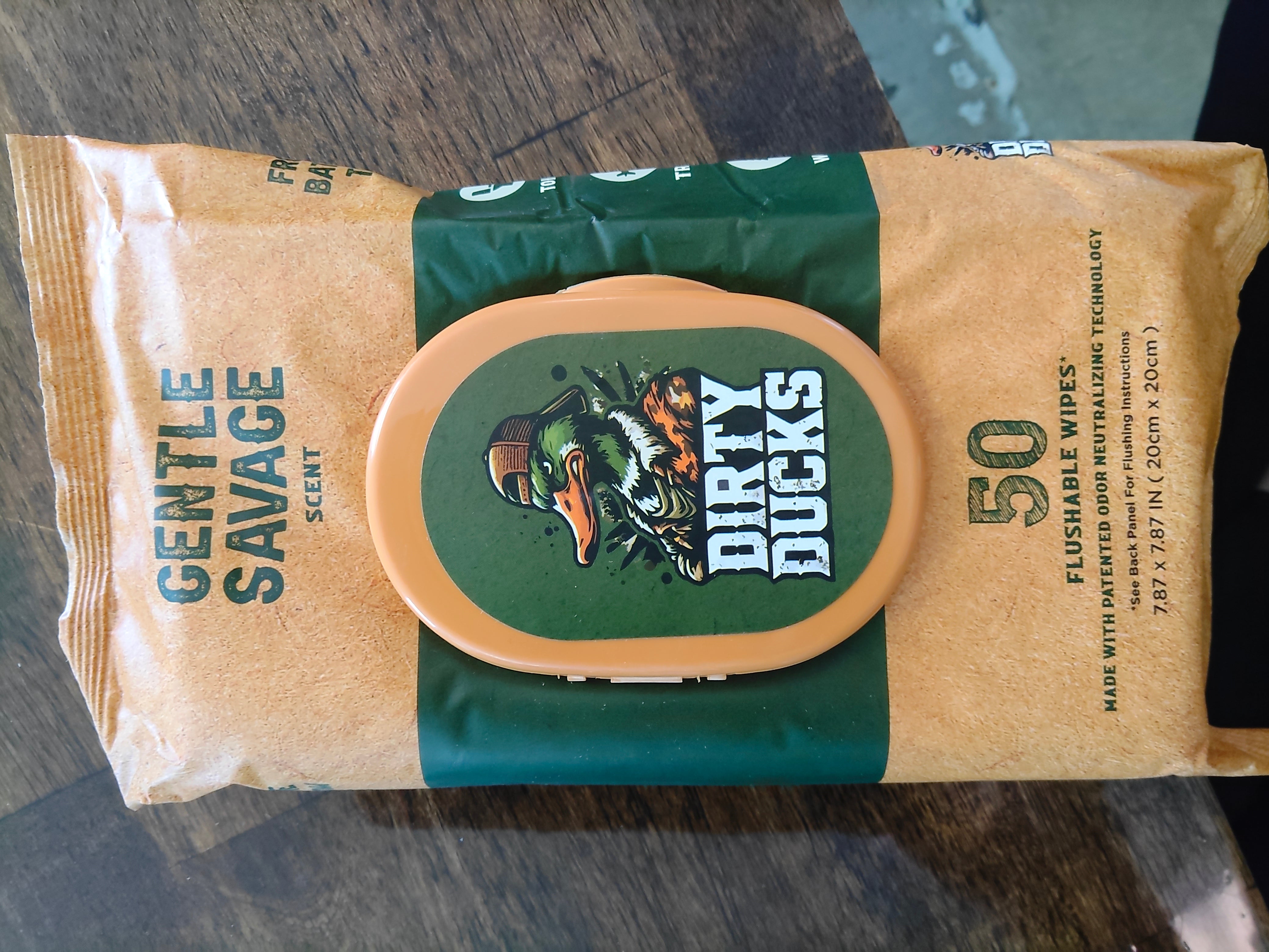 Dirty Ducks wipes