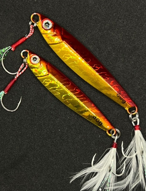 fish chasing jig lure casting Casting JIg